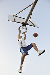 Image showing basketball player