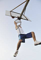 Image showing basketball player