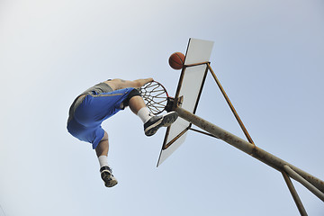 Image showing basketball player