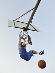 Image showing basketball player