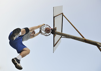 Image showing basketball player