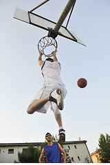 Image showing basketball player