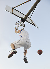 Image showing basketball player