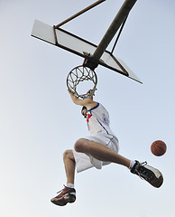 Image showing basketball player