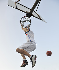 Image showing basketball player