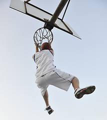 Image showing basketball player