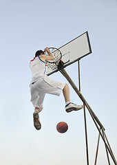 Image showing basketball player