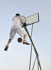 Image showing basketball player