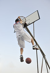 Image showing basketball player