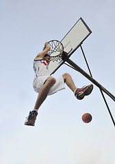 Image showing basketball player