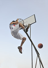 Image showing basketball player