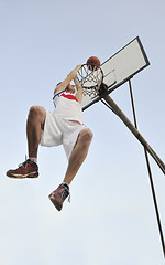 Image showing basketball player