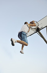 Image showing basketball player