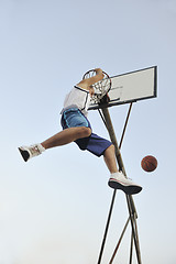 Image showing basketball player