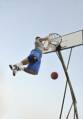 Image showing basketball player