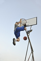 Image showing basketball player