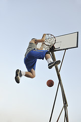 Image showing basketball player