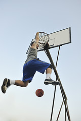 Image showing basketball player