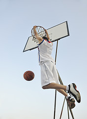 Image showing basketball player