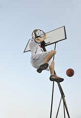 Image showing basketball player