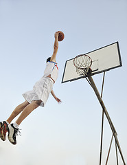 Image showing basketball player