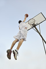 Image showing basketball player