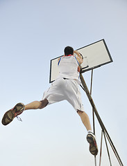 Image showing basketball player