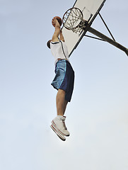 Image showing basketball player