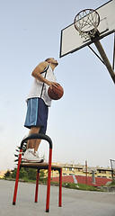 Image showing basketball player