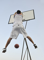 Image showing basketball player