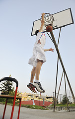 Image showing basketball player