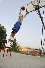 Image showing basketball player