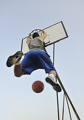 Image showing basketball player