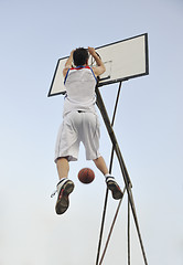 Image showing basketball player