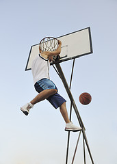 Image showing basketball player