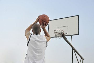 Image showing basketball player