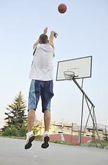 Image showing basketball player