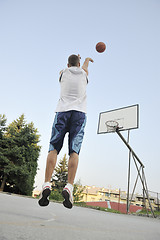 Image showing basketball player