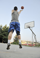 Image showing basketball player