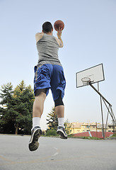 Image showing basketball player