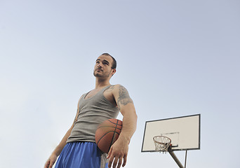 Image showing basketball player