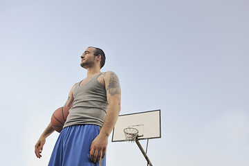 Image showing basketball player