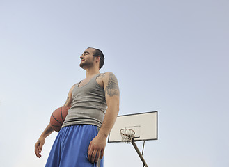 Image showing basketball player