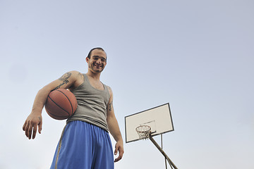 Image showing basketball player