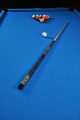 Image showing billiard balls