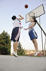Image showing woman basketball