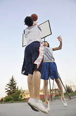 Image showing woman basketball