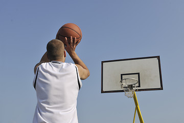 Image showing basketball player