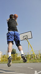 Image showing basketball player