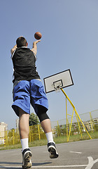 Image showing basketball player